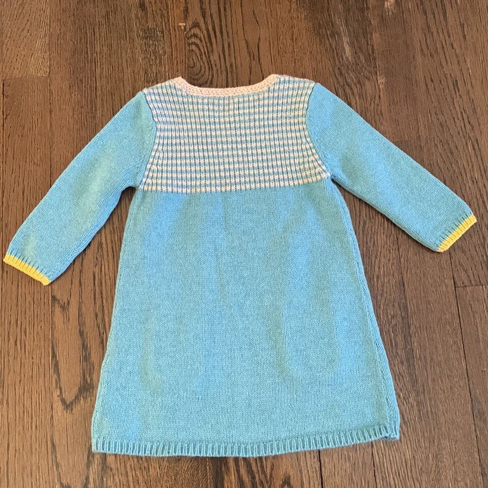 Baby Boden Stripey' Knit Dress size 6-12 months - Picture 3 of 4